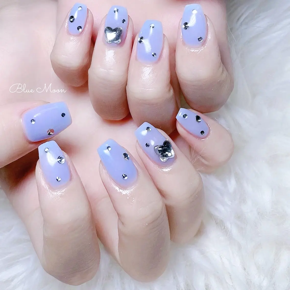 ネイル ハンドネイル フットネイル ハンドケア nail salon Blue Moonのネイルデザイン