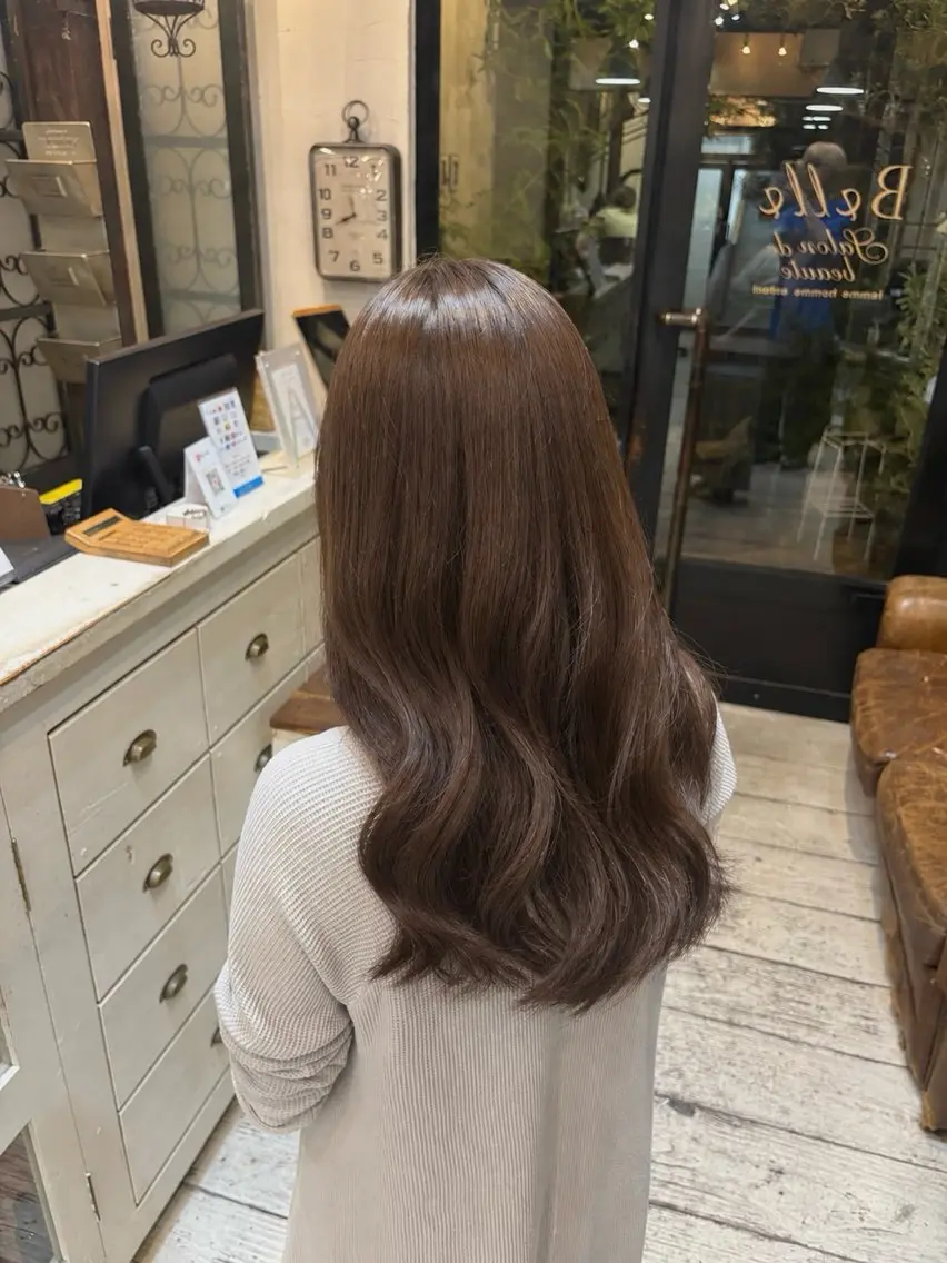 カラー ブラウンカラー 工藤 暖 /縮毛矯正のヘアスタイル