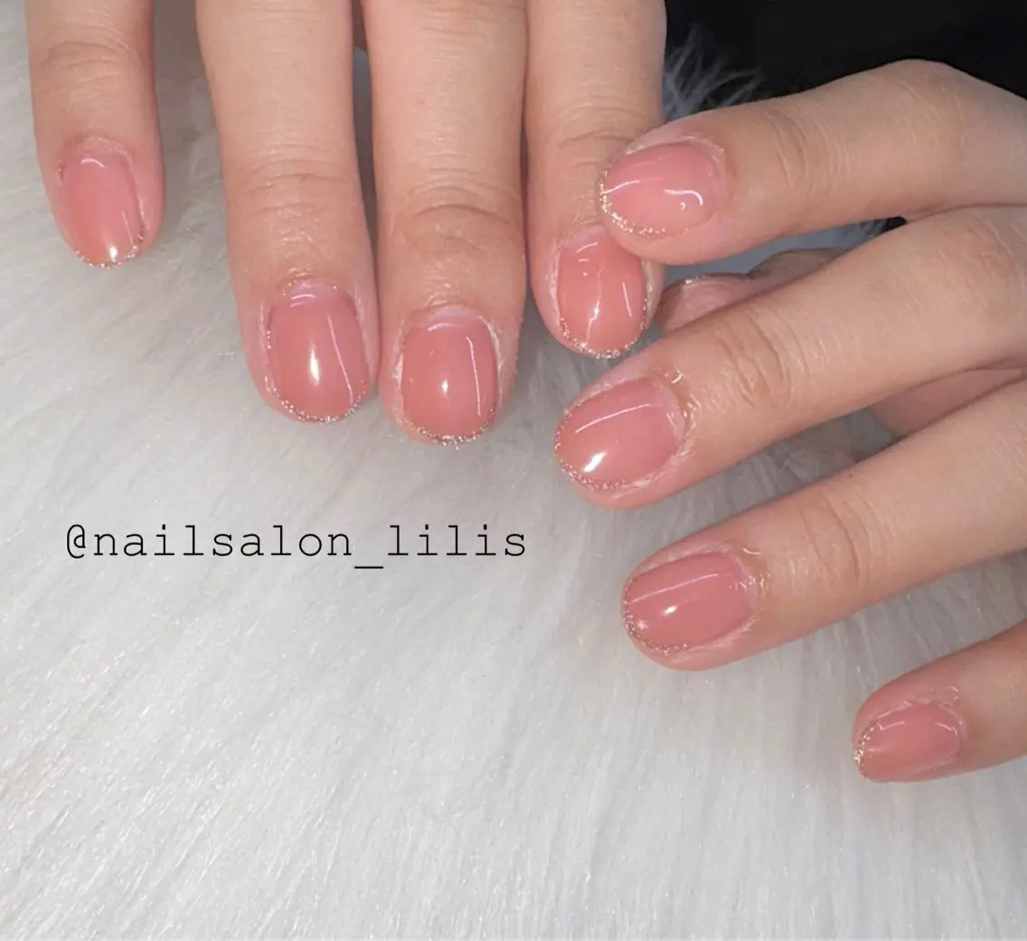 ネイル ワンカラーネイル ハンドネイル nailsalon Lilisのネイルデザイン