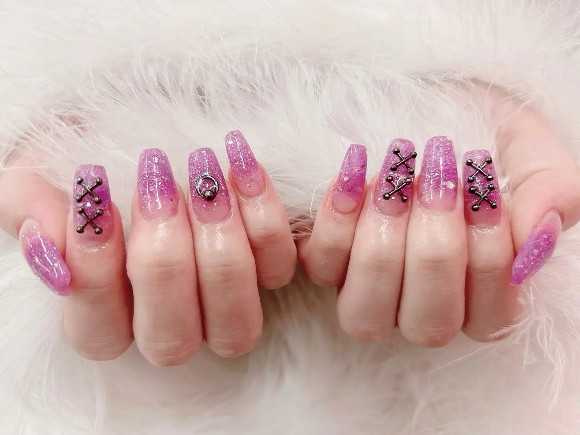 【初回ジェルオフ無料】スカルプラメグラデーション9,000円→8,500円💎お支払い現金のみ💎の写真