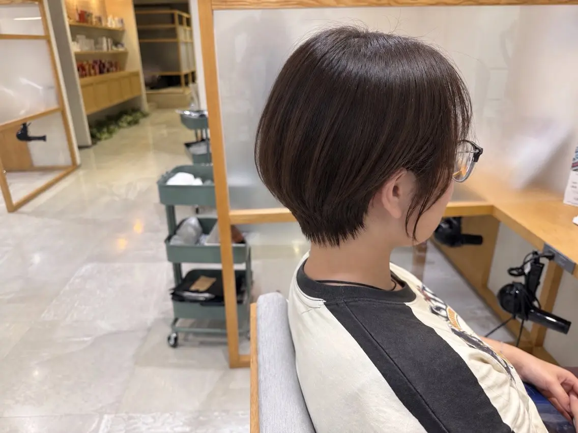 ショート spinhair荻野 莉帆のヘアスタイル