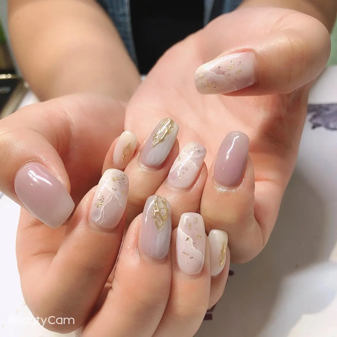 ネイル ハンドネイル ガレンドウ 白澤 愛子のネイルデザイン