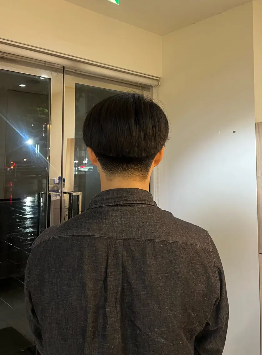メンズ マッシュ 刈り上げ カット Moto nanamiのヘアスタイル