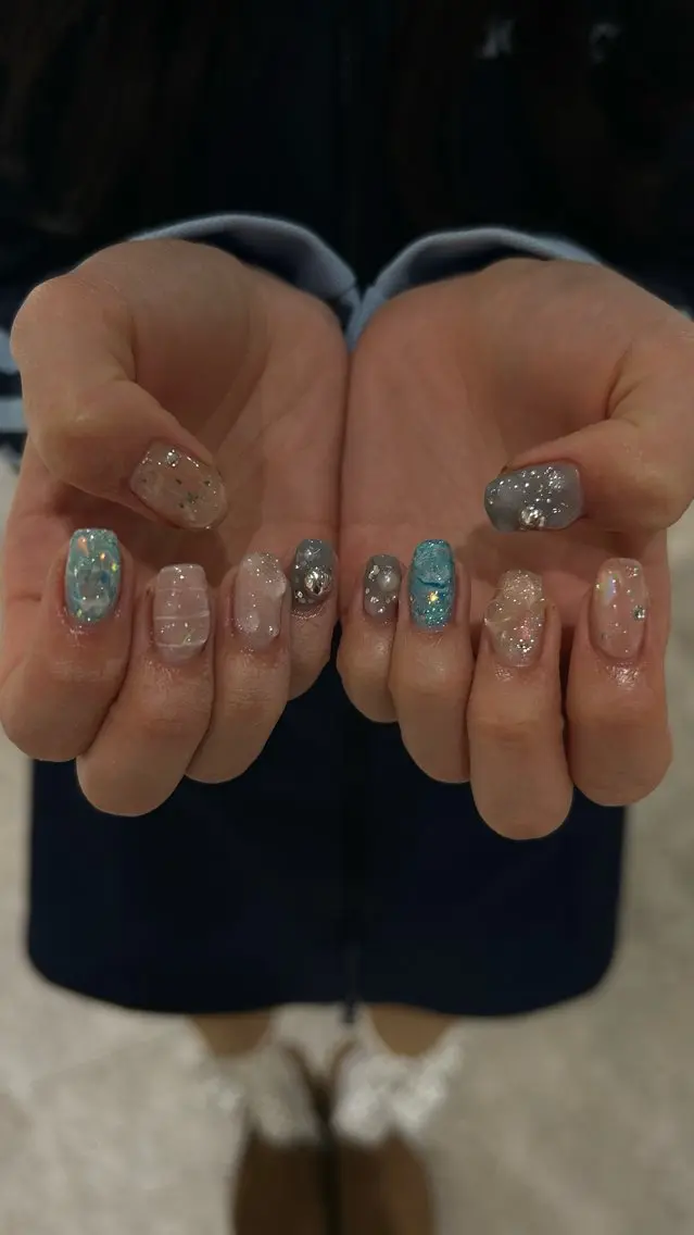ネイル ハンドネイル mira☼ 𐦍 ☼ nailのネイルデザイン
