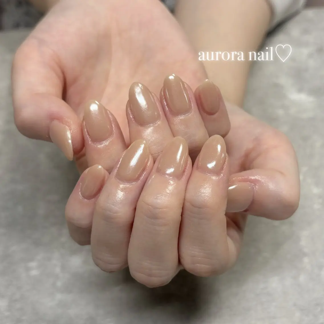 ネイル オーロラネイル Haruka 【Protea】のネイルデザイン