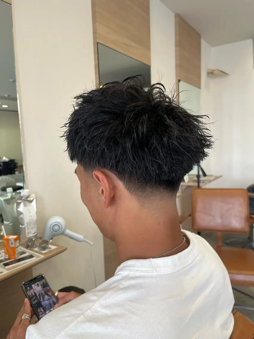 メンズ カット 清本 耕介のヘアスタイル