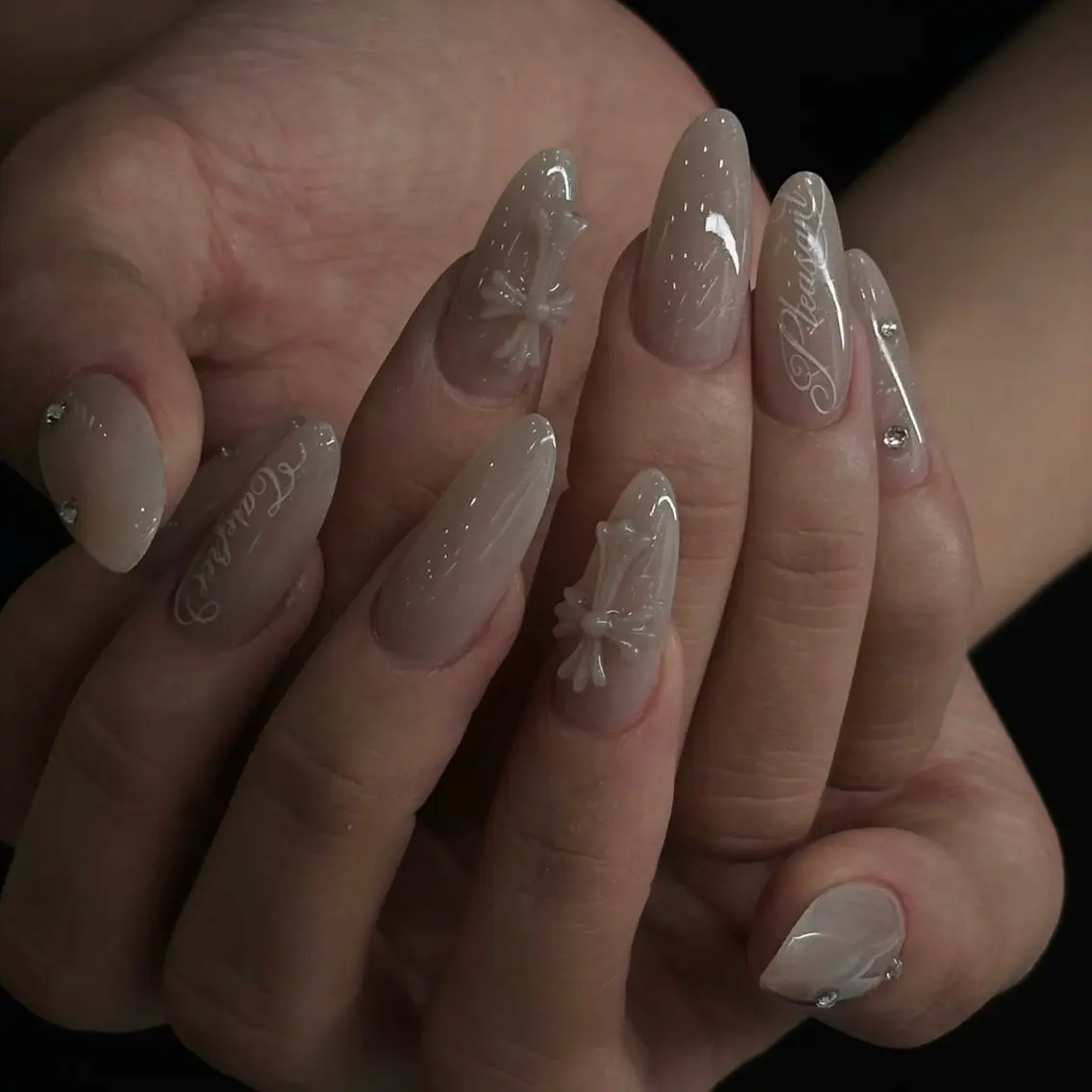 ネイル ハンドネイル GreenNail salonパラジェルのネイルデザイン