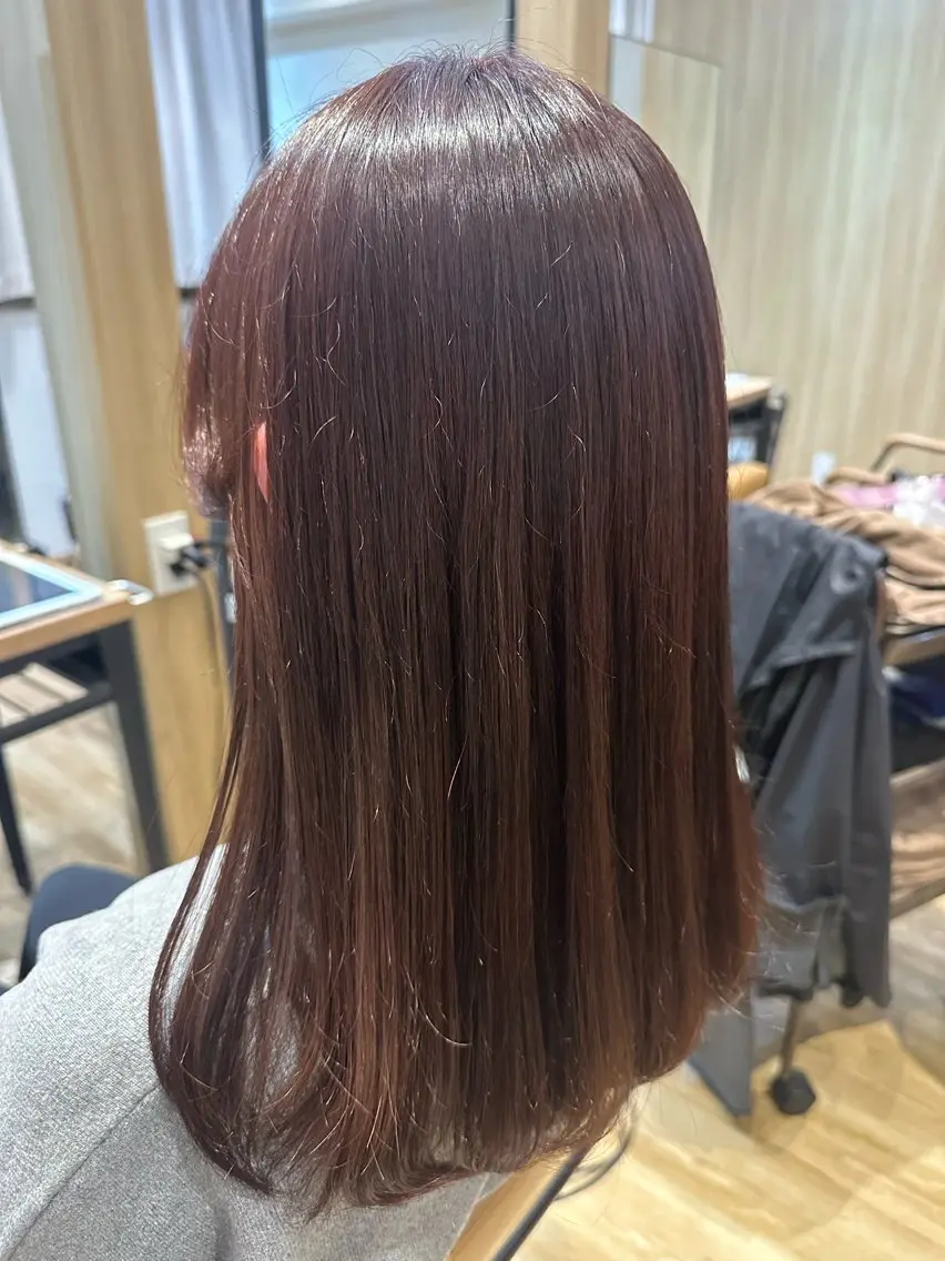 セミロング カラー ヘアカラー ✨✂️Nori ✂️✨のヘアスタイル