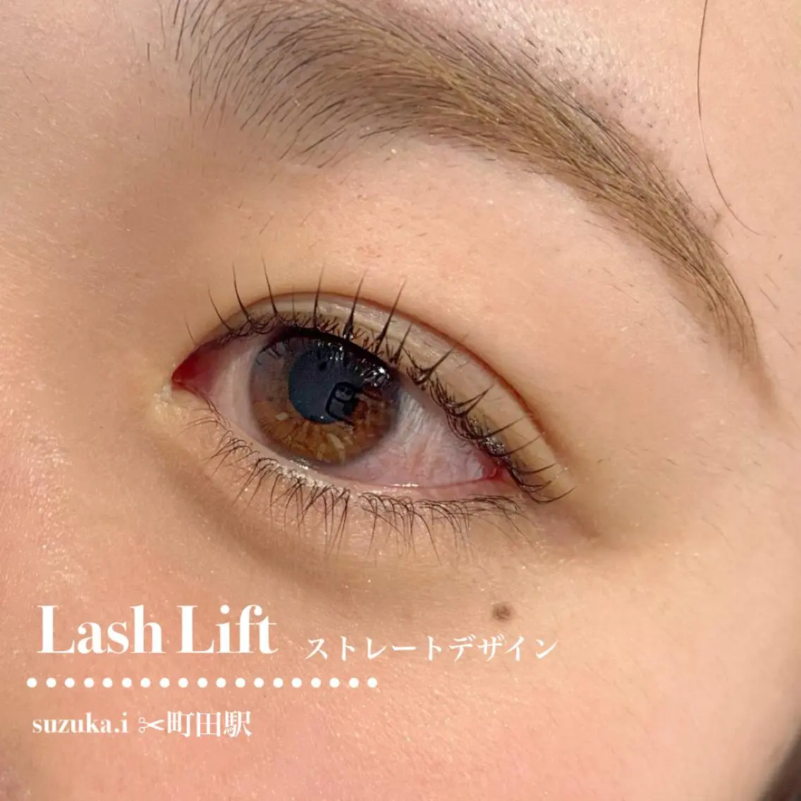 マツエク・マツパ 一重×まつ毛パーマ マツパ lieupré 池上涼佳🪽のマツエク・マツパデザイン