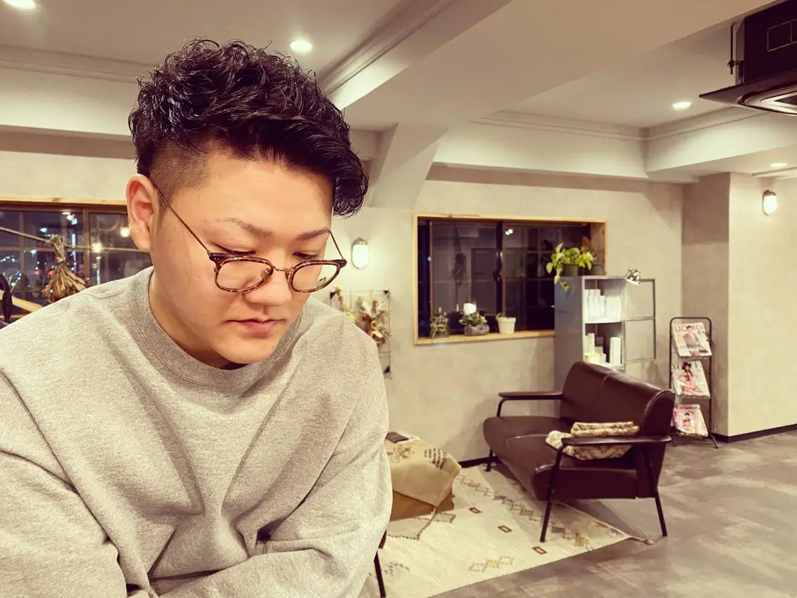 メンズ 坂上 里果のヘアスタイル
