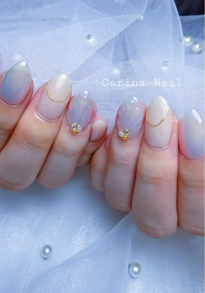 ネイル ニュアンスネイル Carina Nailのネイルデザイン