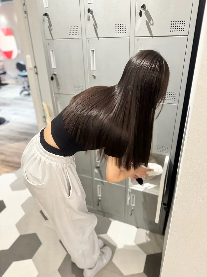 【期間限定🍂】髪質改善酸性ストレートの写真