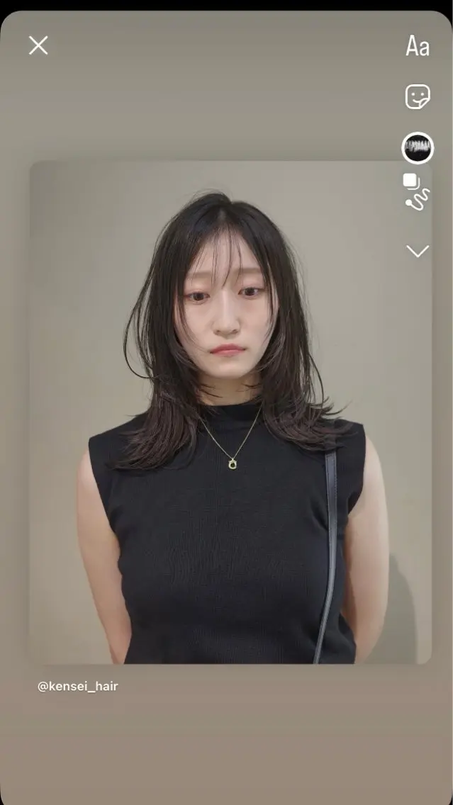 ミディアム カラー ショートボブ ミディアムレイヤー グレージュ ボブ 韓国風ヘア カット ヘアカラー トリートメント opus 店長大和 レイヤー/赤み消しのヘアスタイル