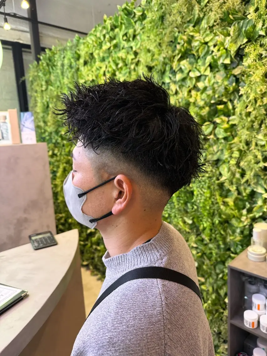 メンズカット+ツイスパ(シャンプー🧴ブロー込み)の写真