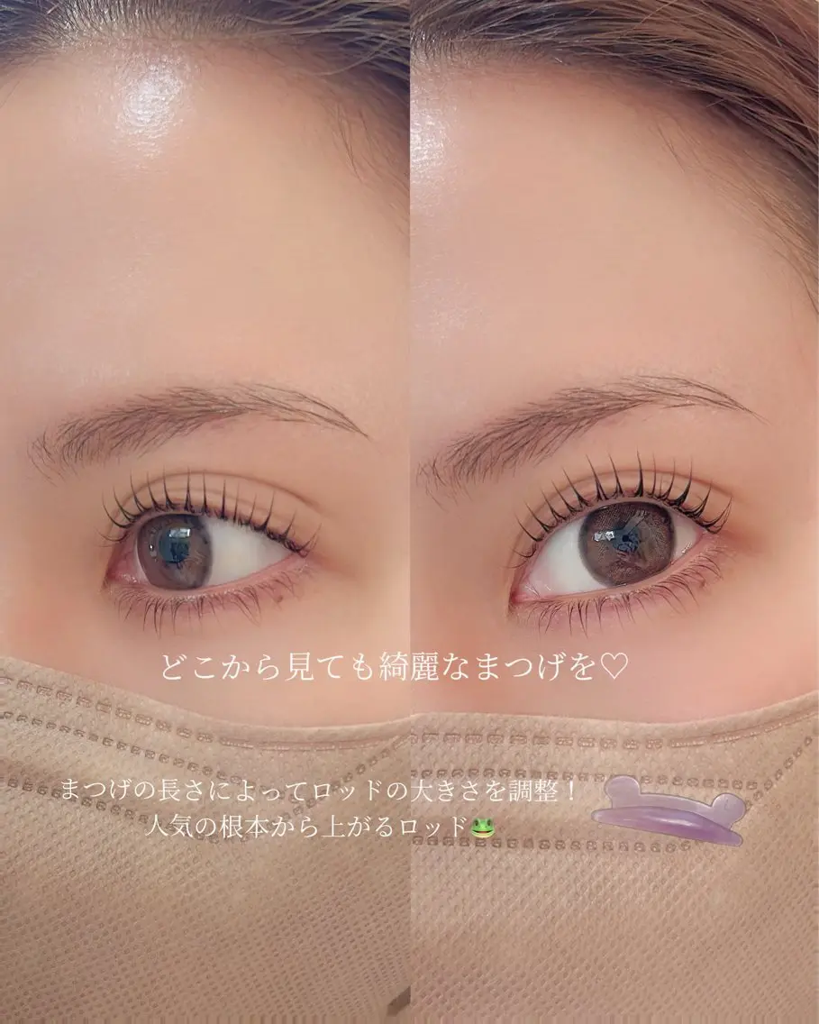 マツエク・マツパ マツパ Desiree NANAのマツエク・マツパデザイン