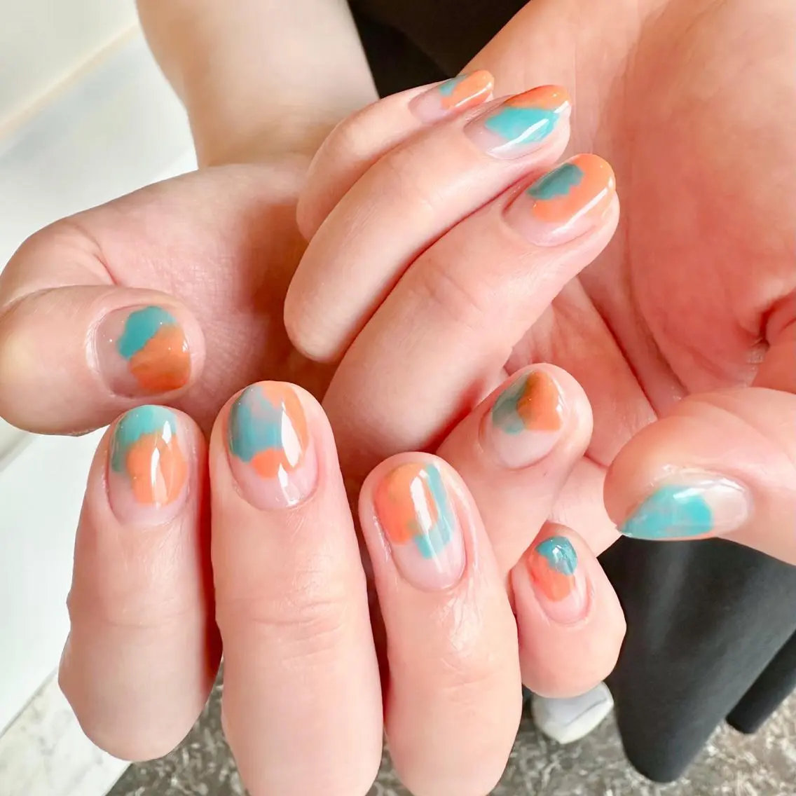 ネイル ニュアンスネイル ハンドネイル Re:eight nailのネイルデザイン