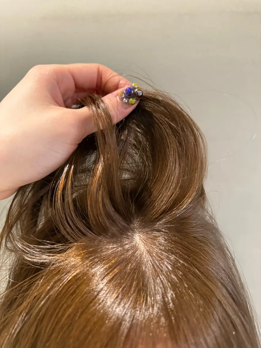 カラー ダブルカラー 河坂 昌恵のヘアスタイル
