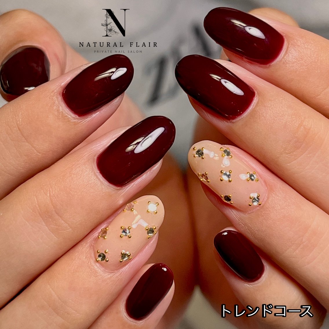 ネイル ハンドネイル natural flairのネイルデザイン