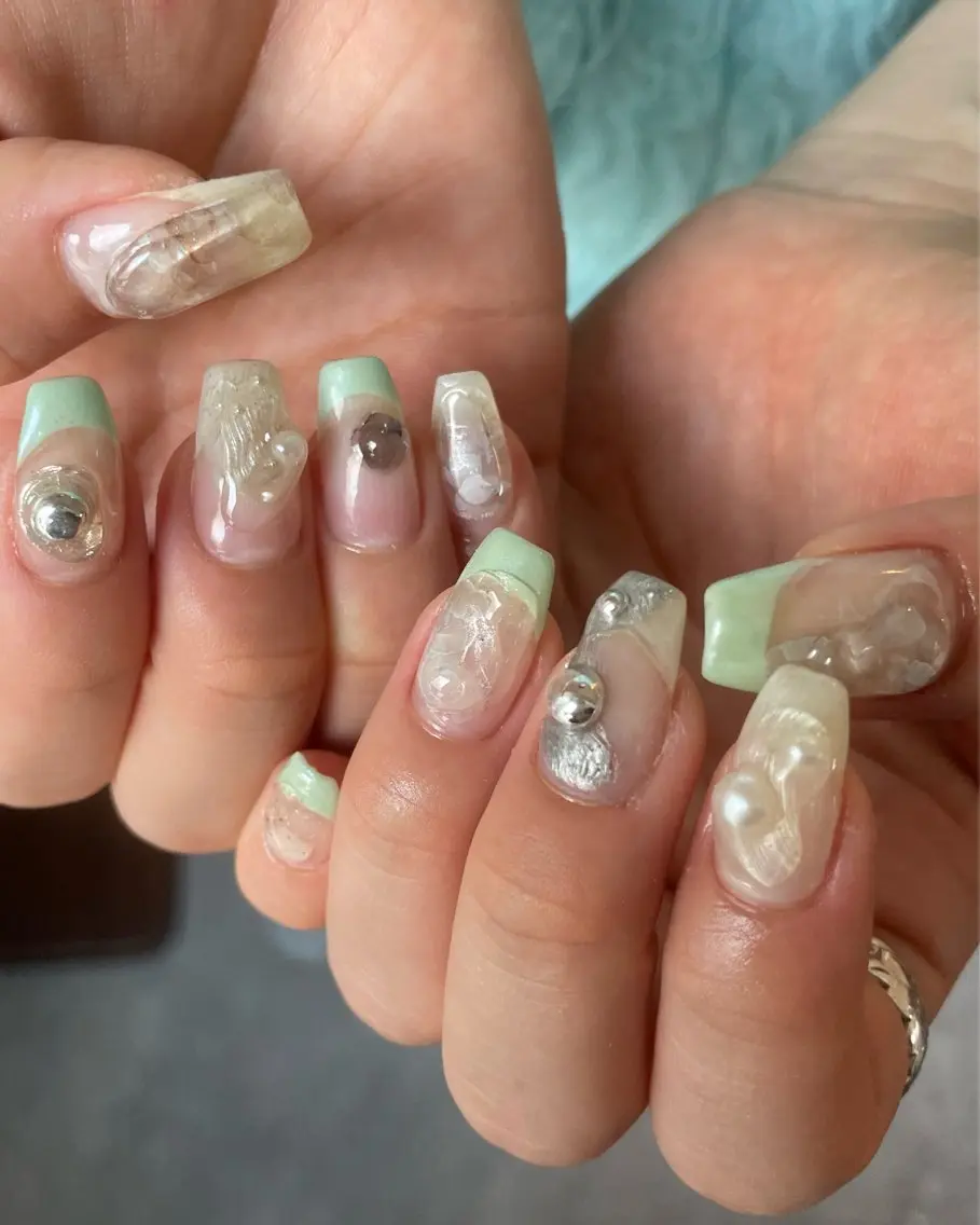 ネイル ニュアンスネイル ハンドネイル ネイルサロン Noëlのネイルデザイン