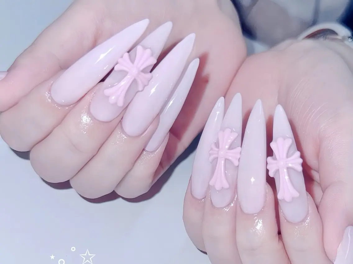 メンズ キッズ ネイル メンズ韓国風 ハロウィン アニマル柄 べっ甲ネイル ブルー ハンドネイル Rin Nail 新大久保店のネイルデザイン