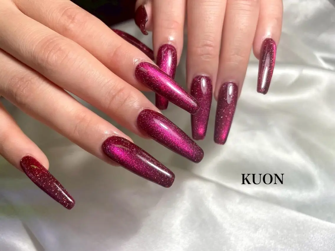 ネイル ロングネイル ハンドネイル yuka / KUONのネイルデザイン