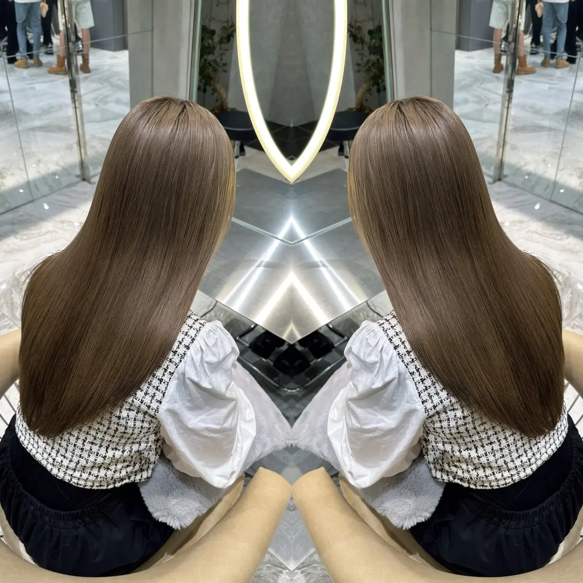 ロング カラー ヘアカラー 透明感✖️暖色 shuheiのヘアスタイル