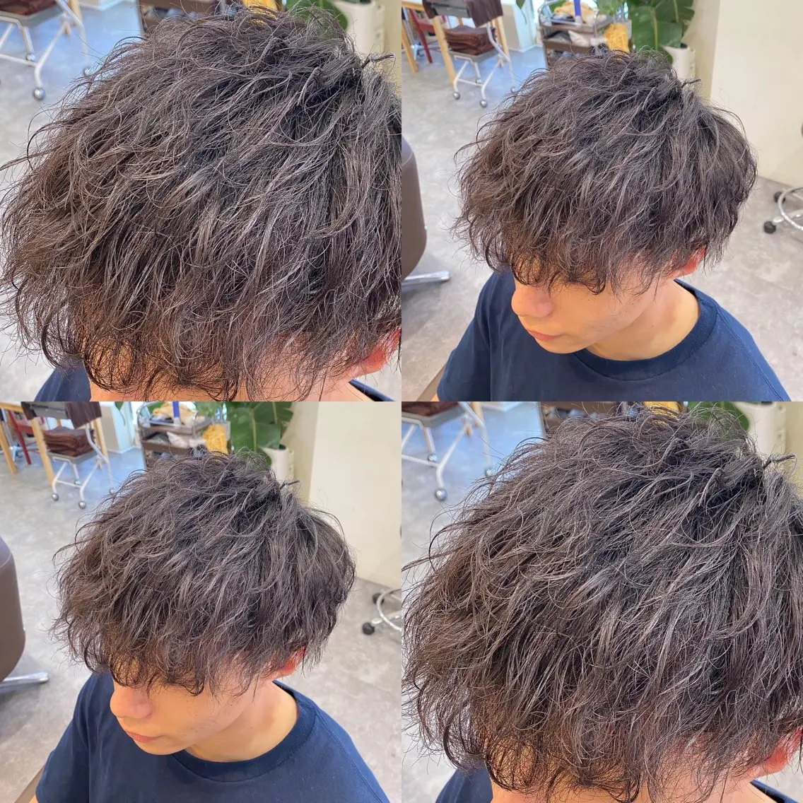 パーマ メンズ メンズ特化LIBER 石川玲央のヘアスタイル