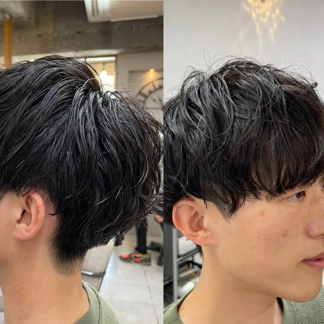 ショート カット パーマ 韓国スタイル🌈木村 和祐🌈のヘアスタイル