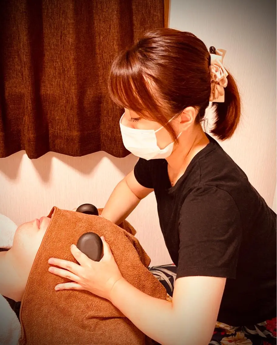 妊婦さん🉑首肩ホットストーン付！癒しのドライヘッドスパ50分♥️✨の写真
