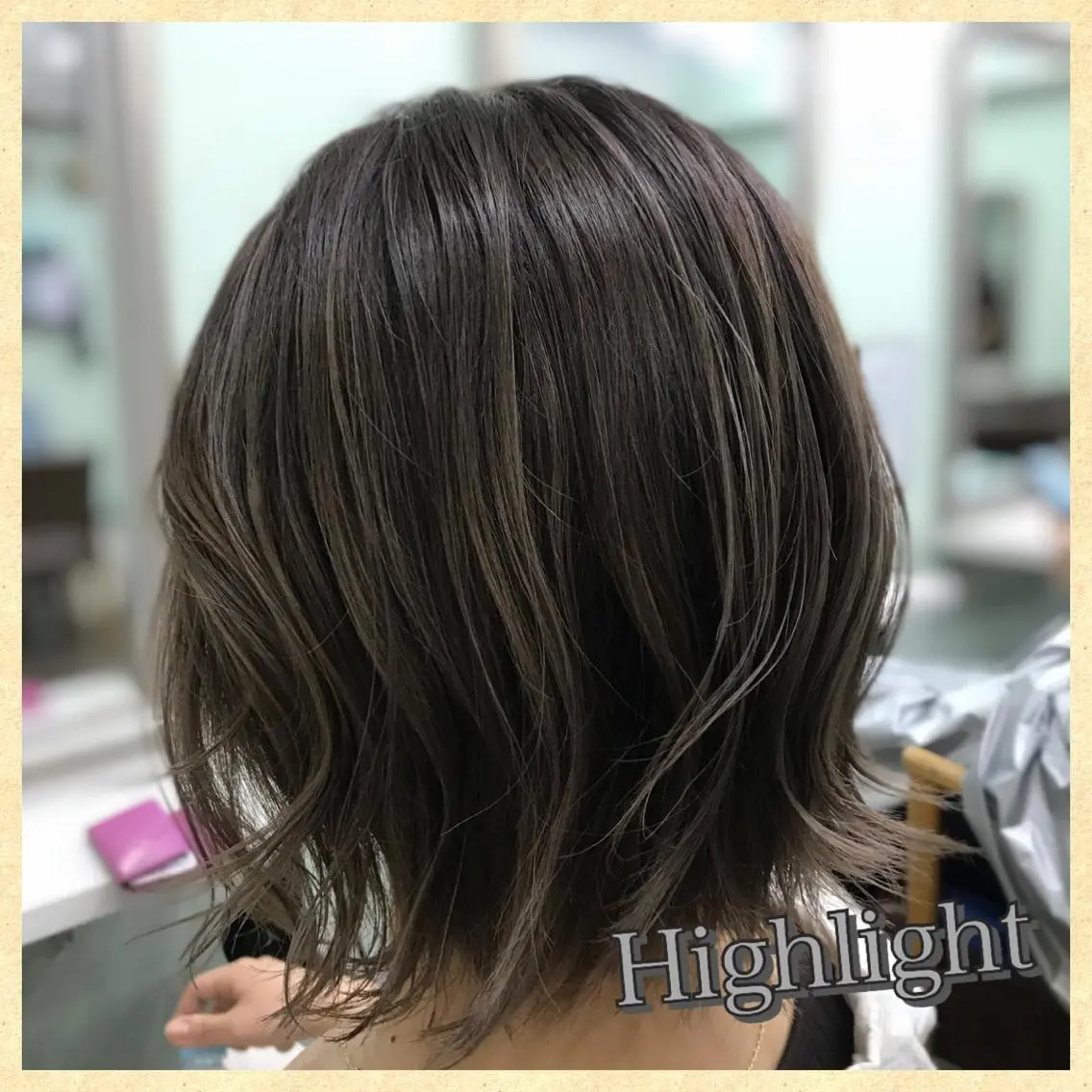 ショート ハイライト ブリーチ&似合せボブ 田中寛十のヘアスタイル