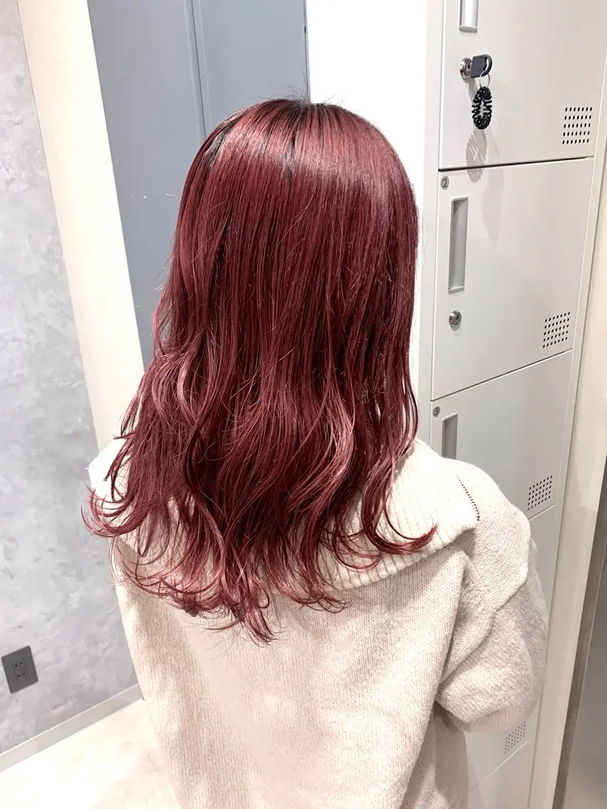 セミロング カット ヘアカラー トリートメント 池袋/カラー特化🎨 ロング料金なし🩵のヘアスタイル