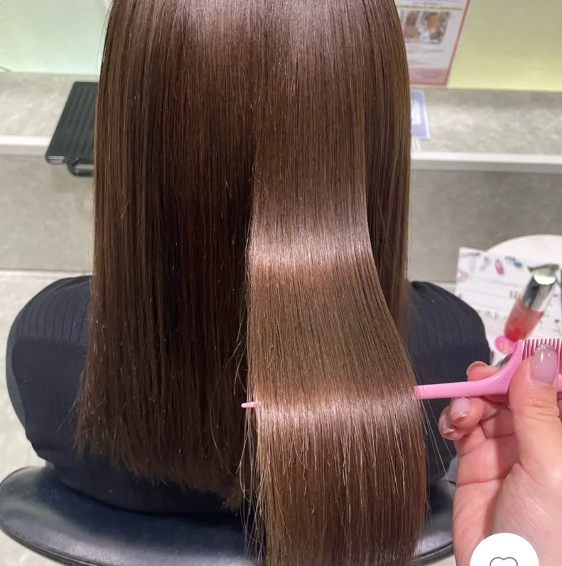 ロング カラー カット ヘアカラー LupibyLee まみのヘアスタイル