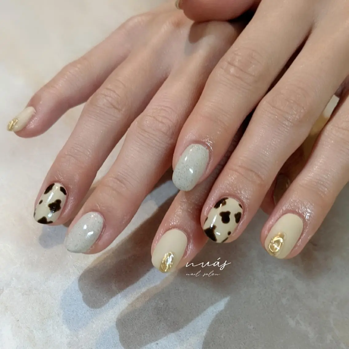 ネイル ハンドネイル nuás nail & eyeのネイルデザイン