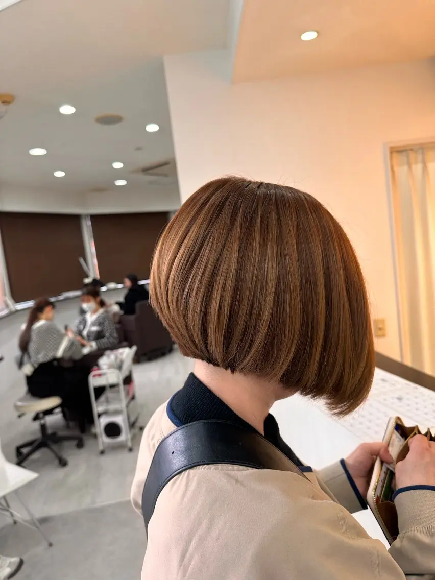 ショート カット トリートメント 斎藤 みくのヘアスタイル