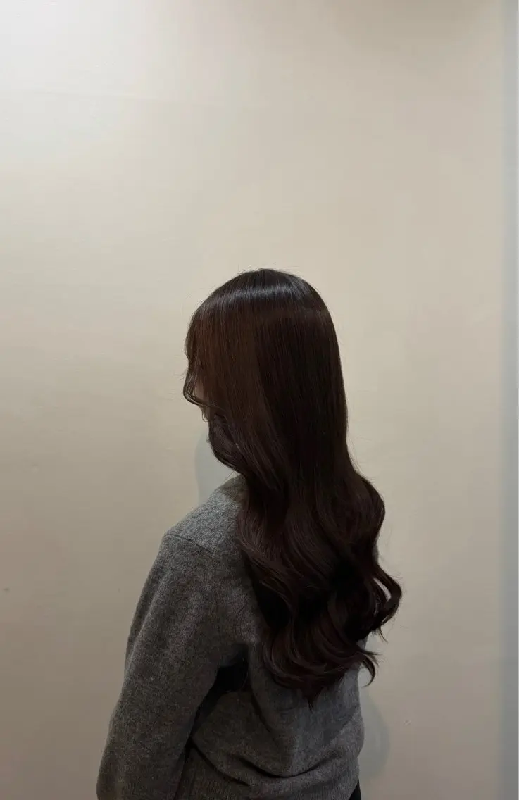 ロング カラー ヘアカラー air-H あやのヘアスタイル