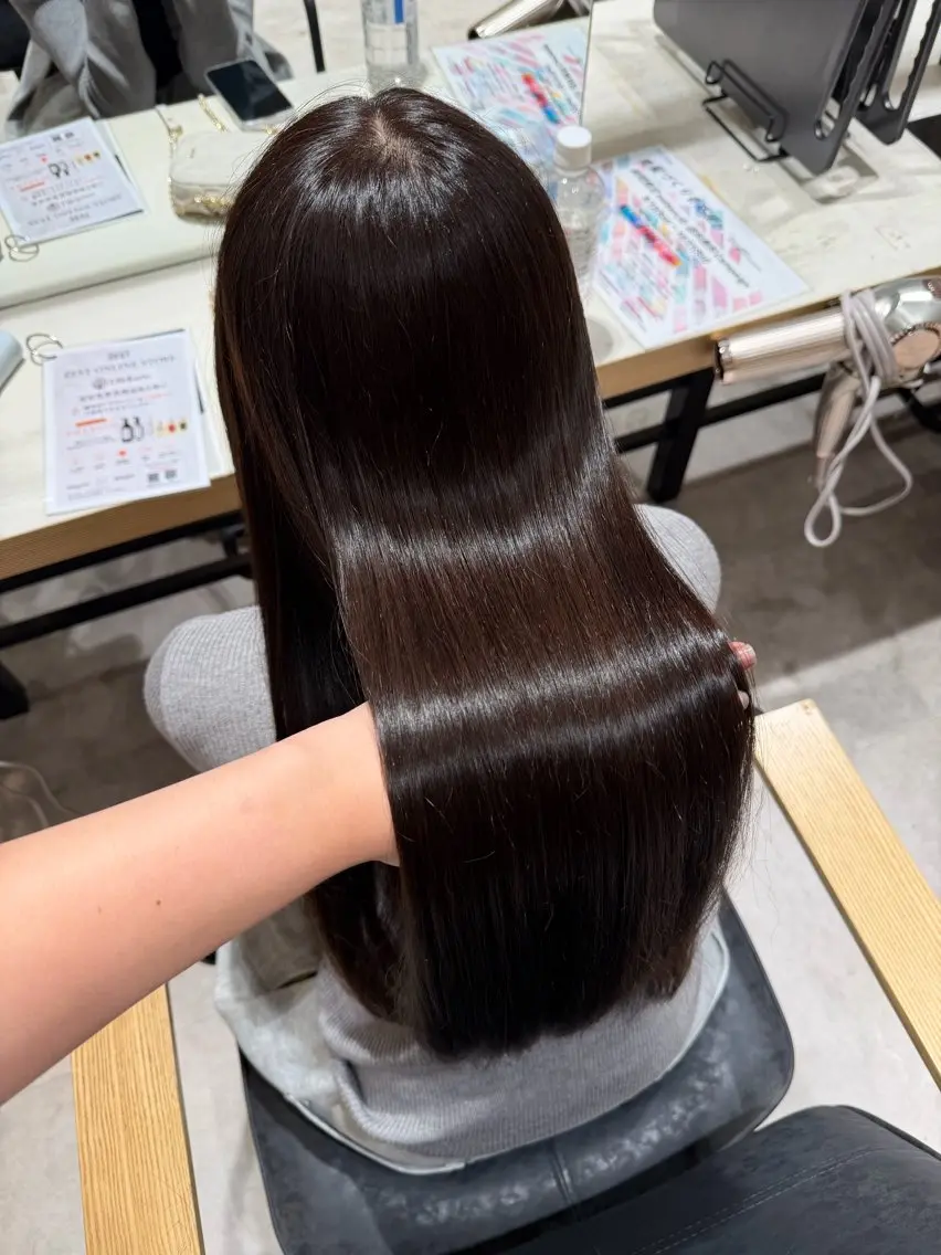 ロング ヘアカラー ✨️透明感艶カラー/ 髪質改善/Rin💕のヘアスタイル