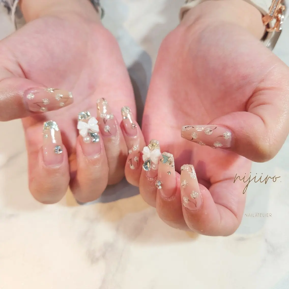 ネイル ハンドネイル nijiiro🌈 サトウのネイルデザイン