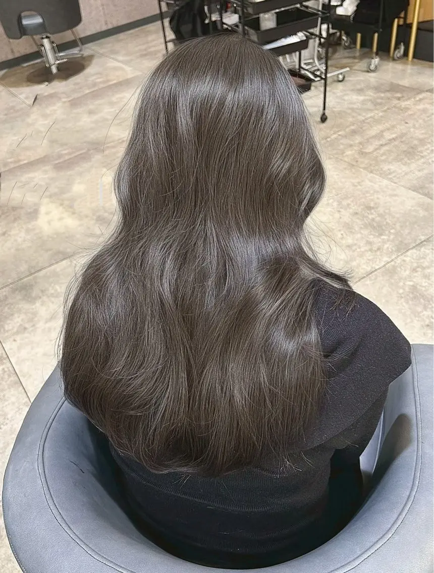 ロング 髪質改善 Noe心斎橋店のヘアスタイル