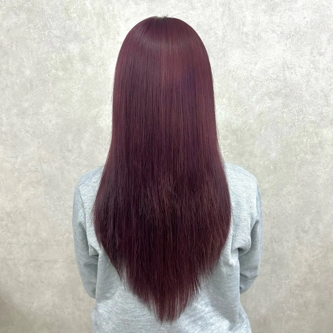 ロング ヘアカラー トリートメント 澤木 愛美のヘアスタイル