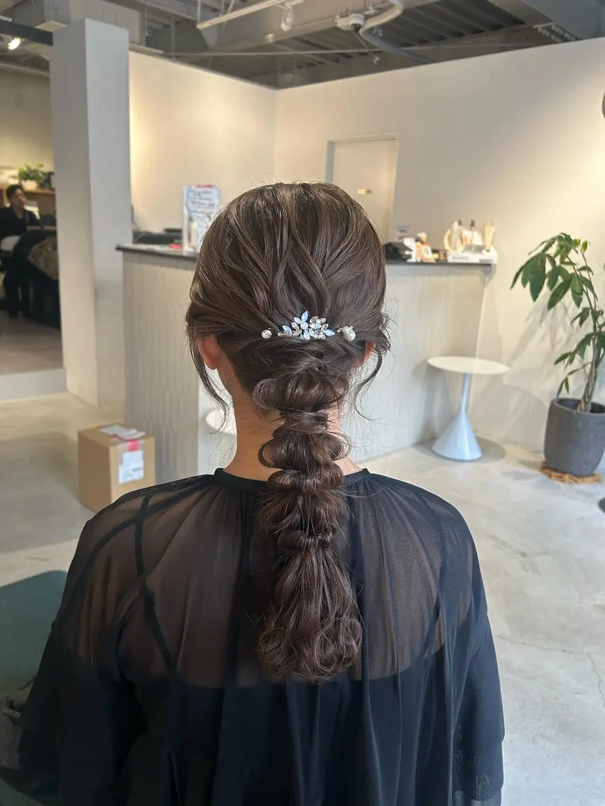 ヘアアレンジ 園田 朱理のヘアスタイル