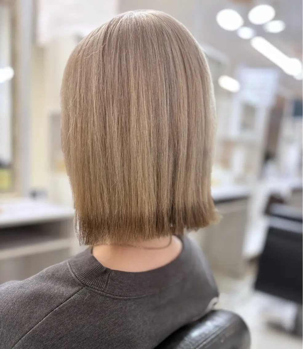 カラー ベージュカラー ブラウンカラー ホワイトベージュ ヘアカラー トリートメント CROSS⭐️ さいとうのヘアスタイル