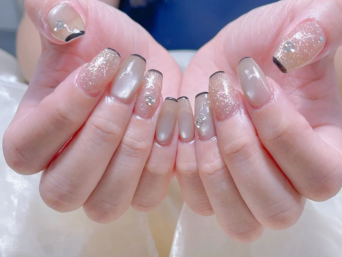 ネイル 🎀ネイルサロン エクラYUI🎀のネイルデザイン