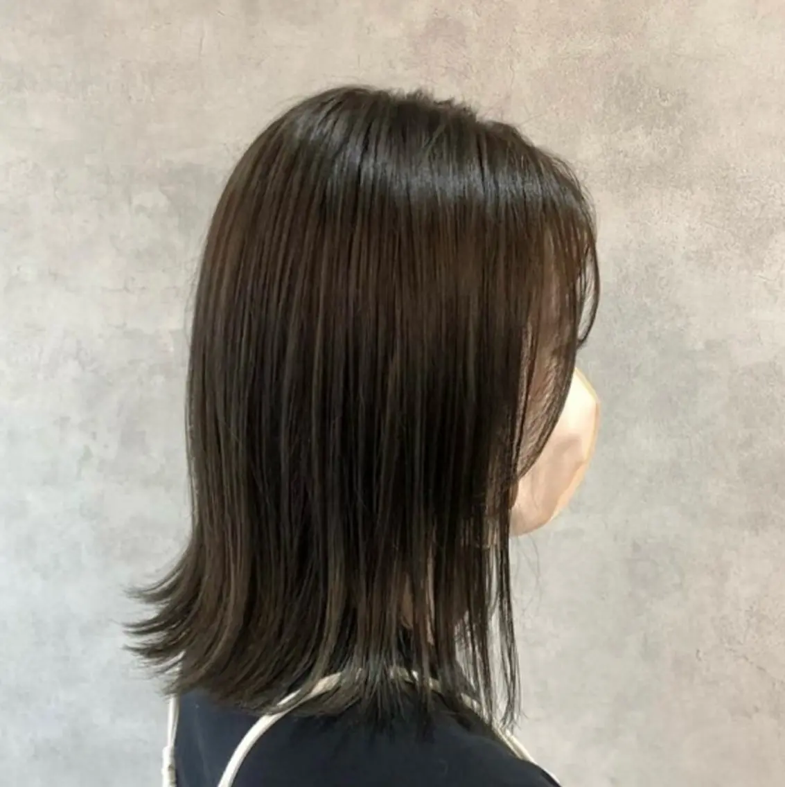 セミロング カラー ヘアアレンジ fifth 石川 凪のヘアスタイル