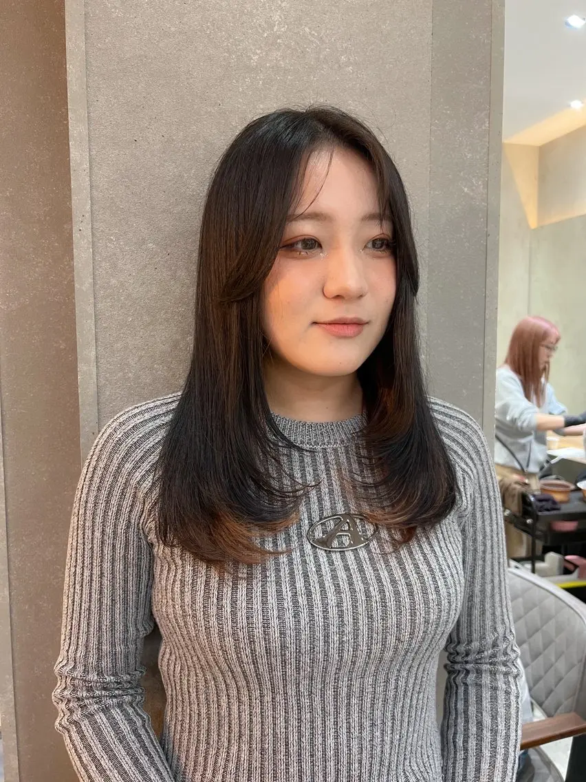 ミディアム カラー カット ヘアカラー トリートメント 髪質改善/ボブ/ レイヤー❣️yuiのヘアスタイル
