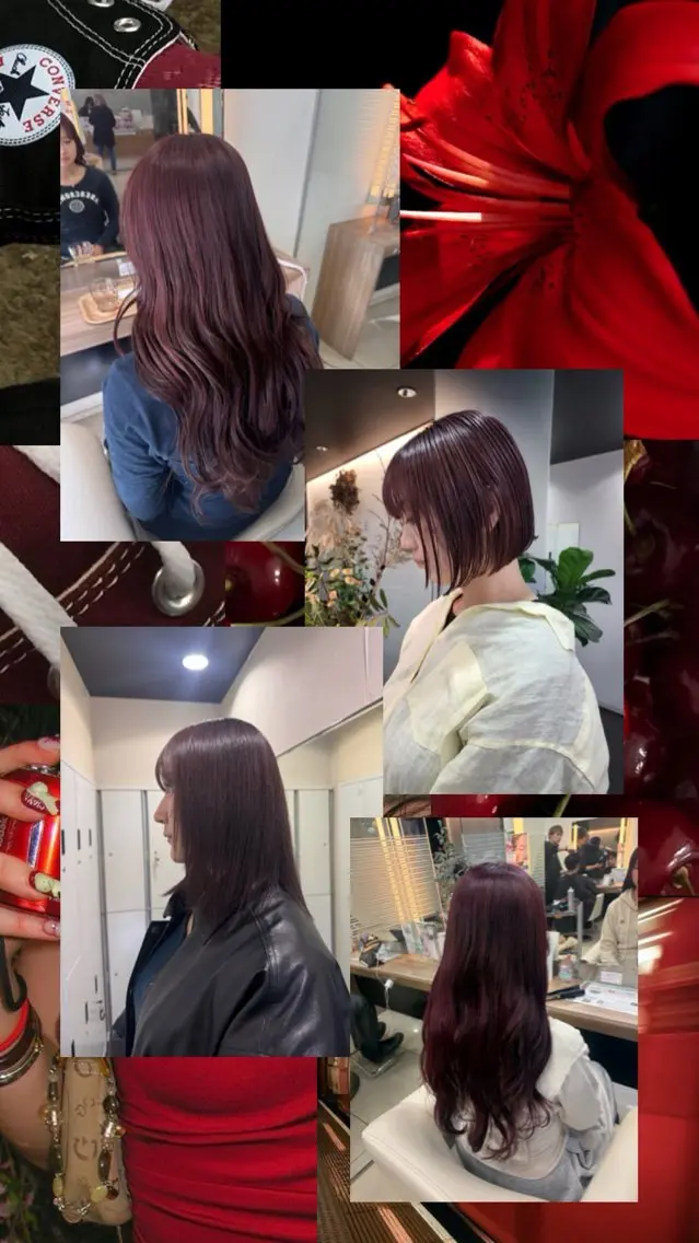 カラー 黒髪 ブリーチ ブリーチなしカラー カット ヘアカラー 暖色系カラー モデル募集中/souのヘアスタイル