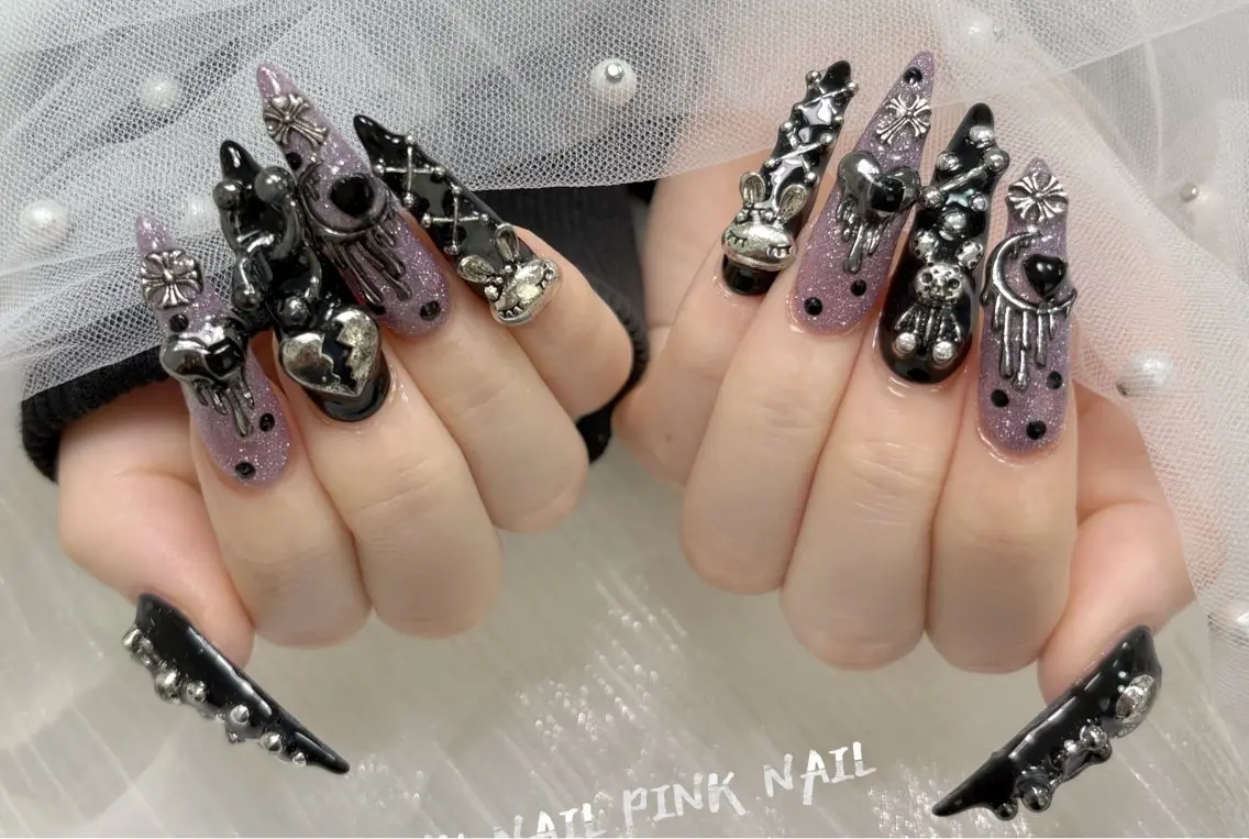 ネイル ハンドネイル pink nailのその他イメージ