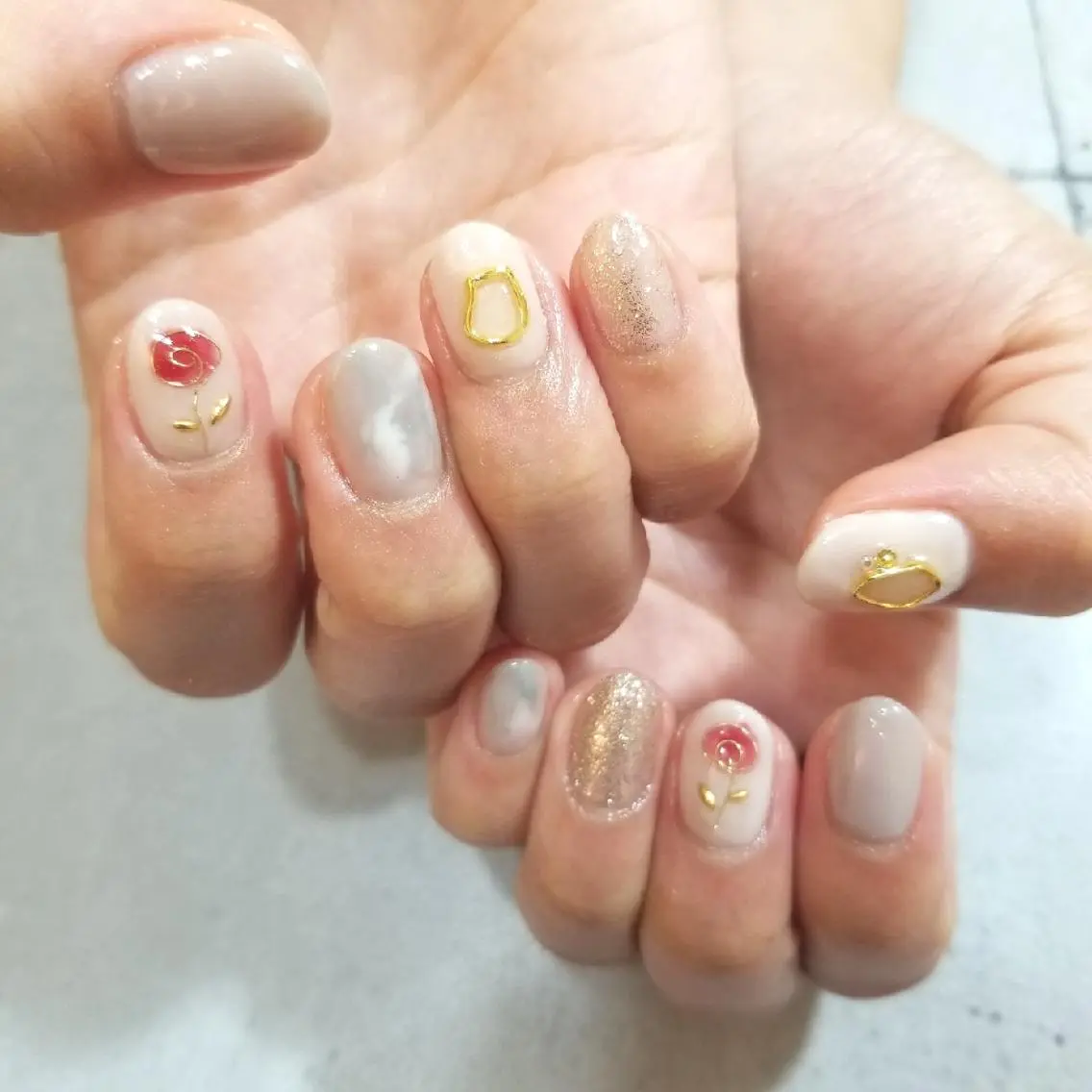 ネイル nijiiro🌈 サトウのネイルデザイン