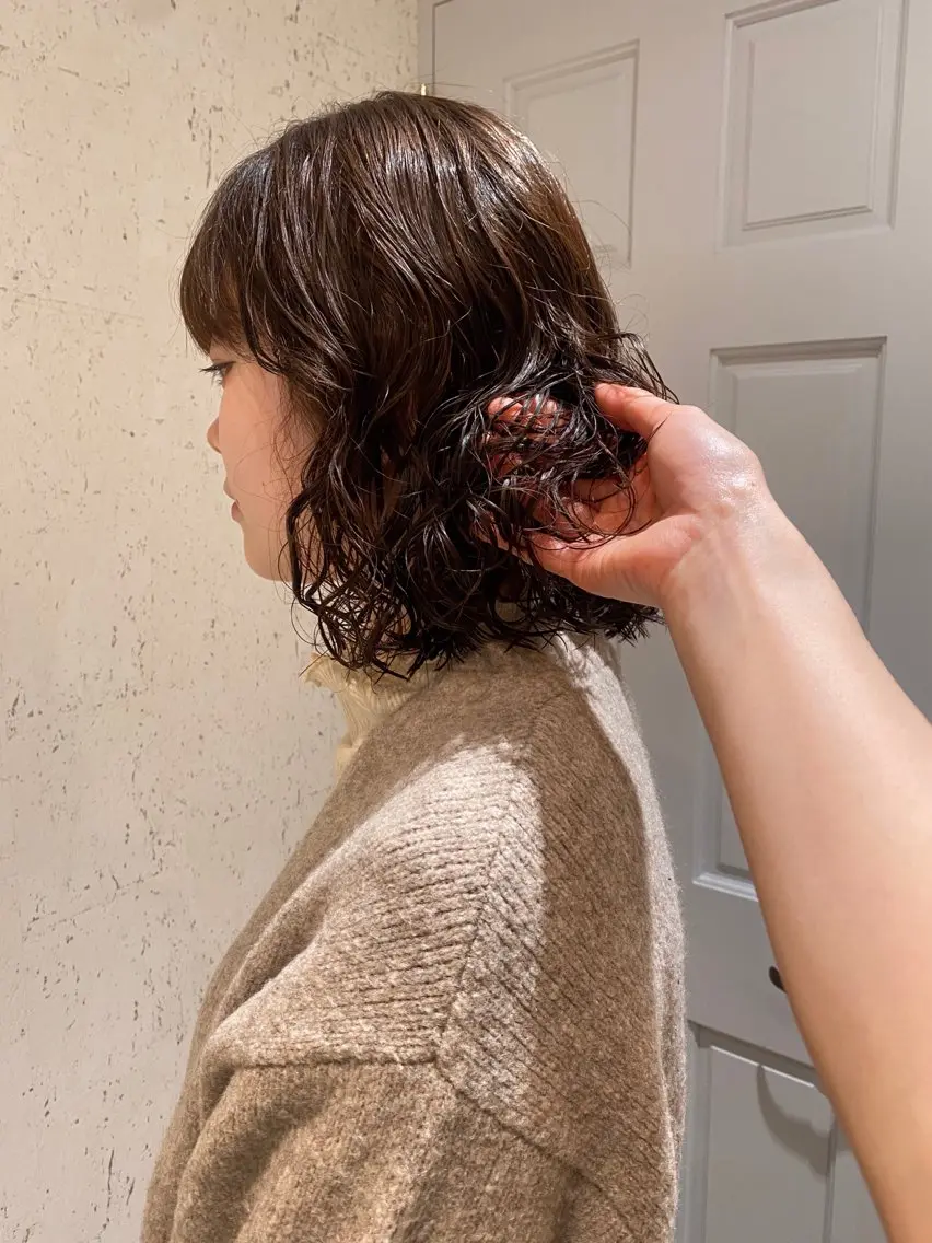 ショート パーマ カット パーマ mai / linoah˚✧のヘアスタイル