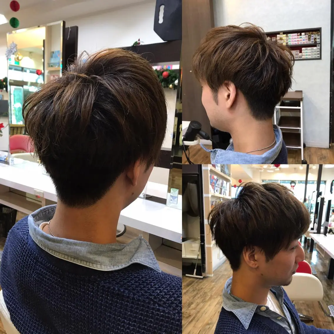 ショート メンズ マッシュ カット 赤羽、髪質改善サロン 吉野リョウスケのヘアスタイル