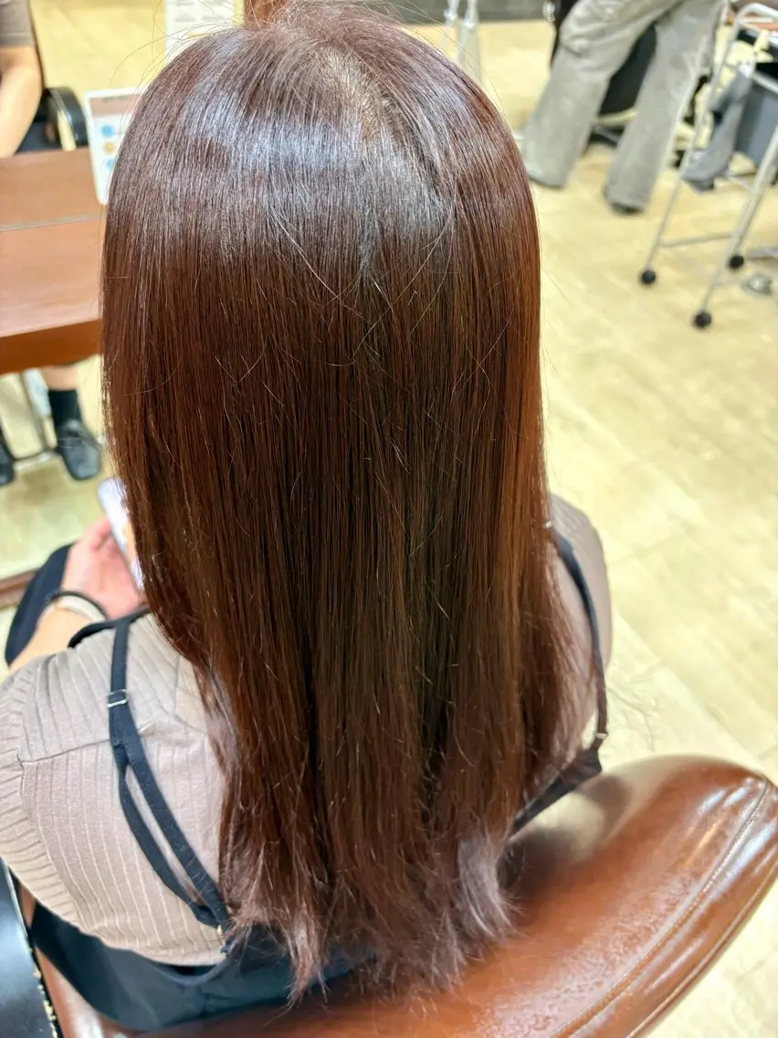 ロング カラー 髪質改善 森田 啓介のヘアスタイル